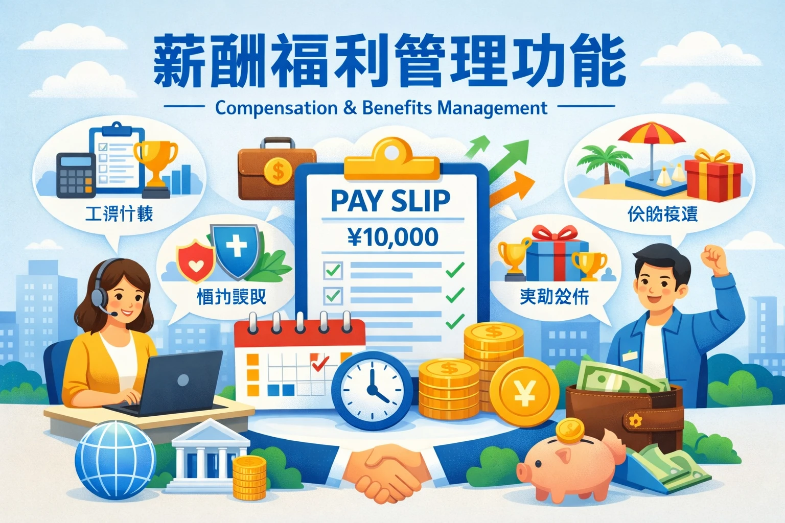 薪酬福利管理功能