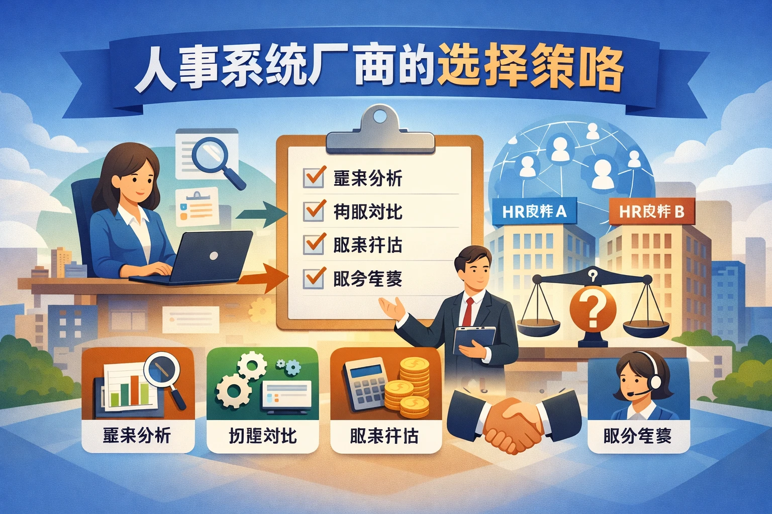 人事系统厂商的选择策略