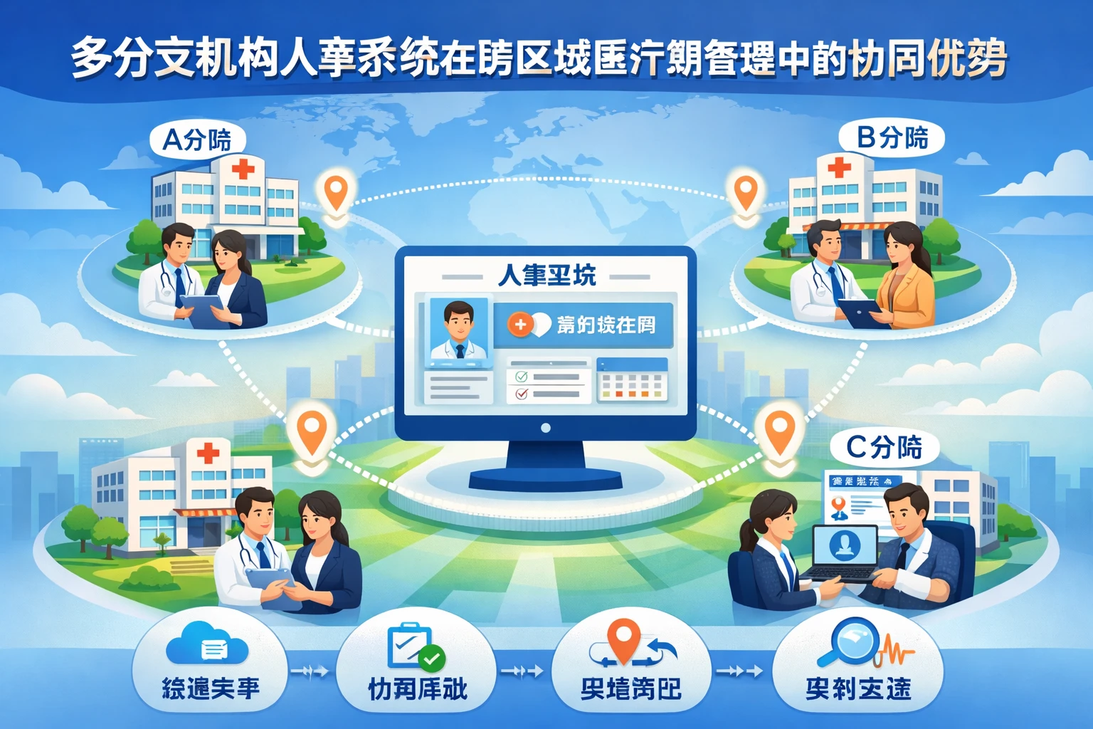 多分支机构人事系统在跨区域医疗期管理中的协同优势