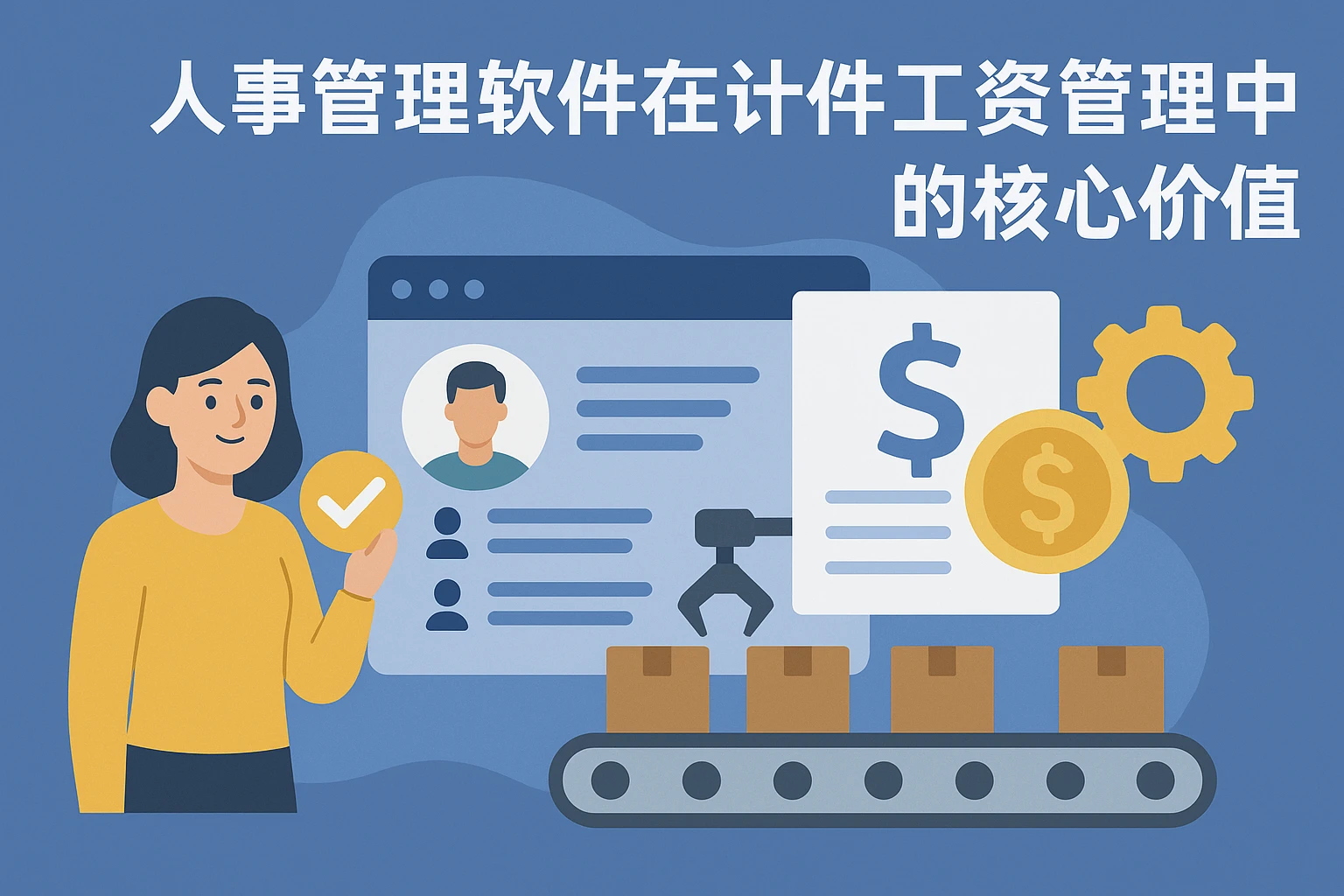 人事管理软件在计件工资管理中的核心价值