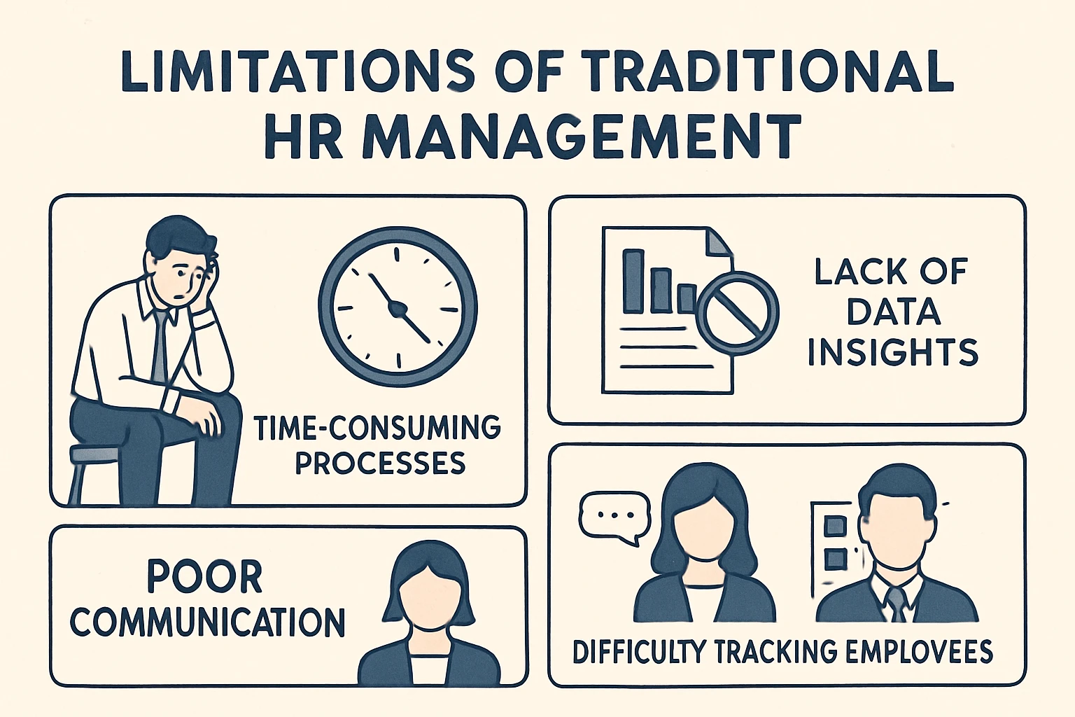 传统人事管理的局限性