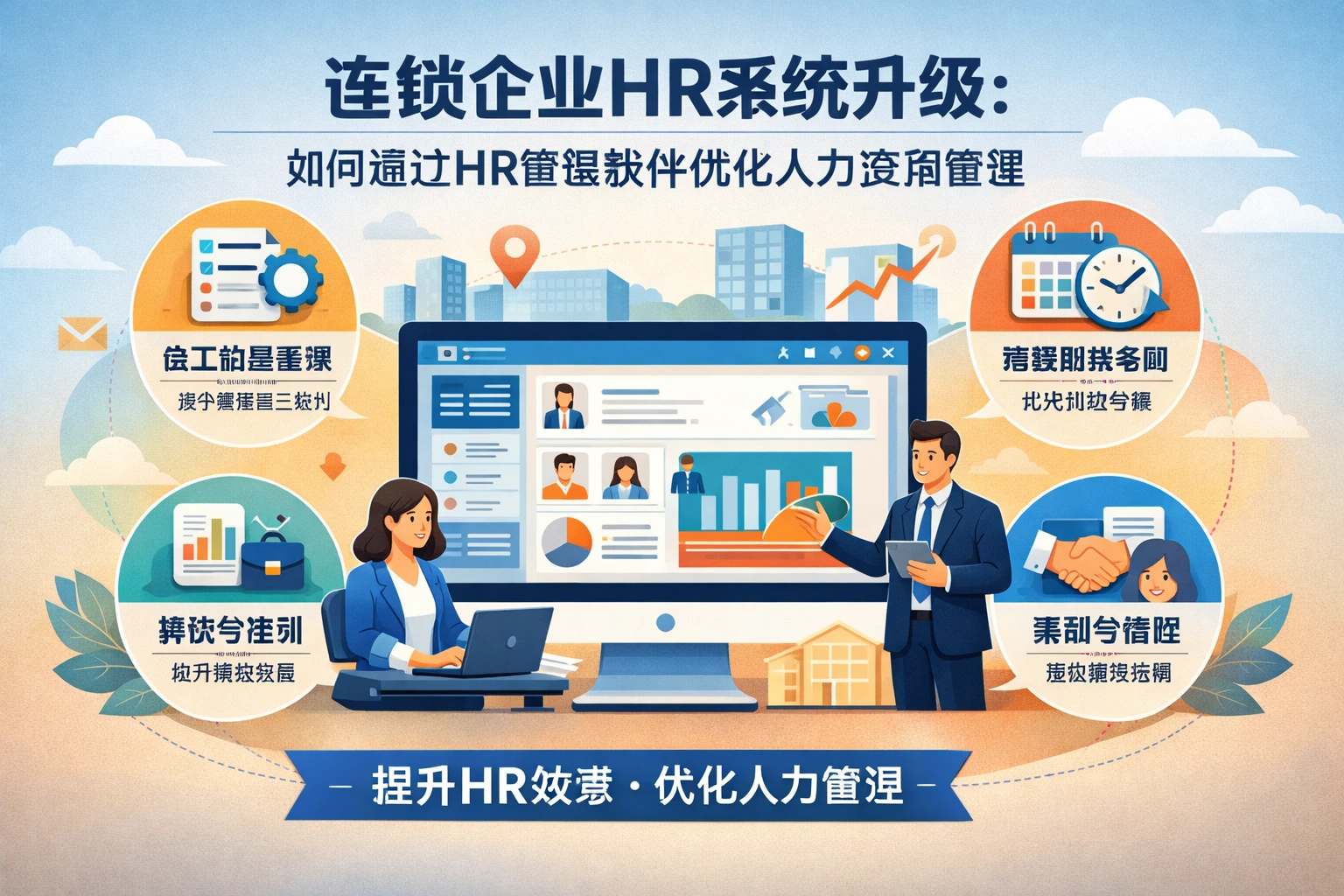 连锁企业HR系统升级：如何通过HR管理软件优化人力资源管理