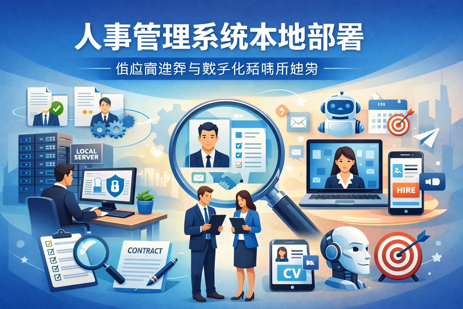人事管理系统本地部署:供应商选择与数字化招聘新趋势