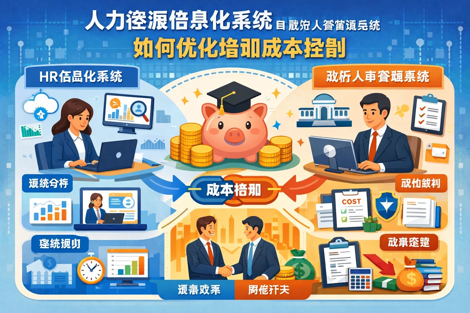 人力资源信息化系统与政府人事管理系统如何优化培训成本控制