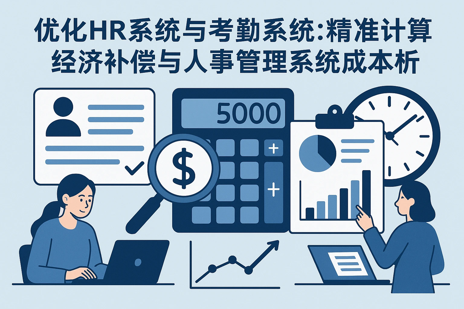 优化HR系统与考勤系统:精准计算经济补偿与人事管理系统成本分析