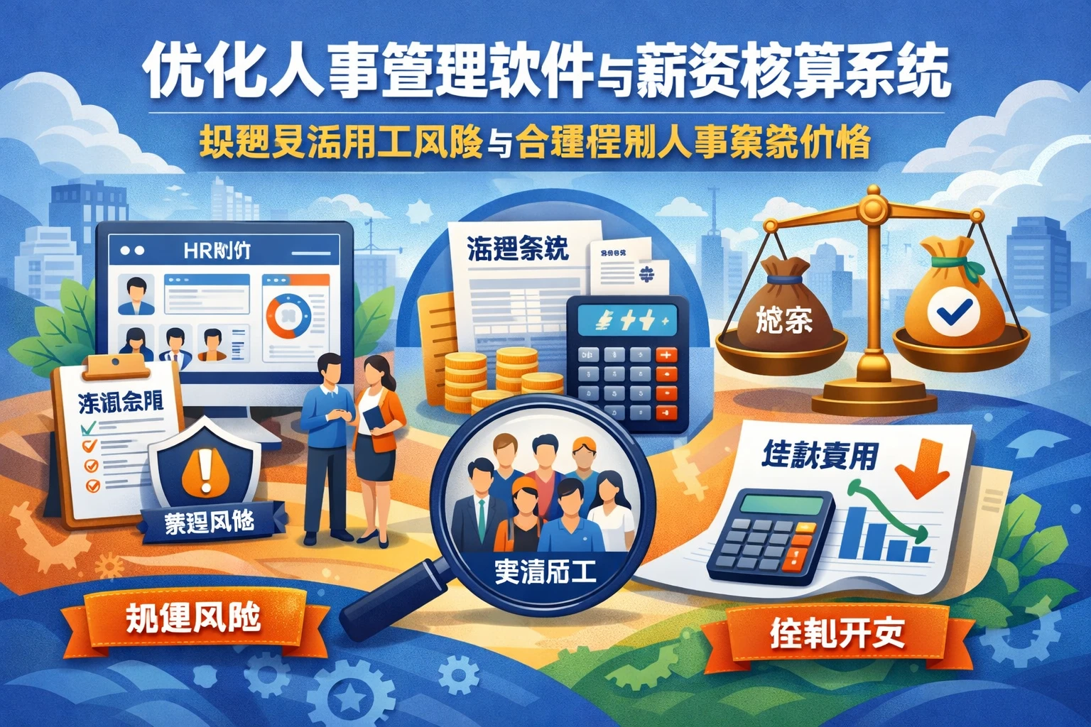 优化人事管理软件与薪资核算系统：规避灵活用工风险与合理控制人事系统价格