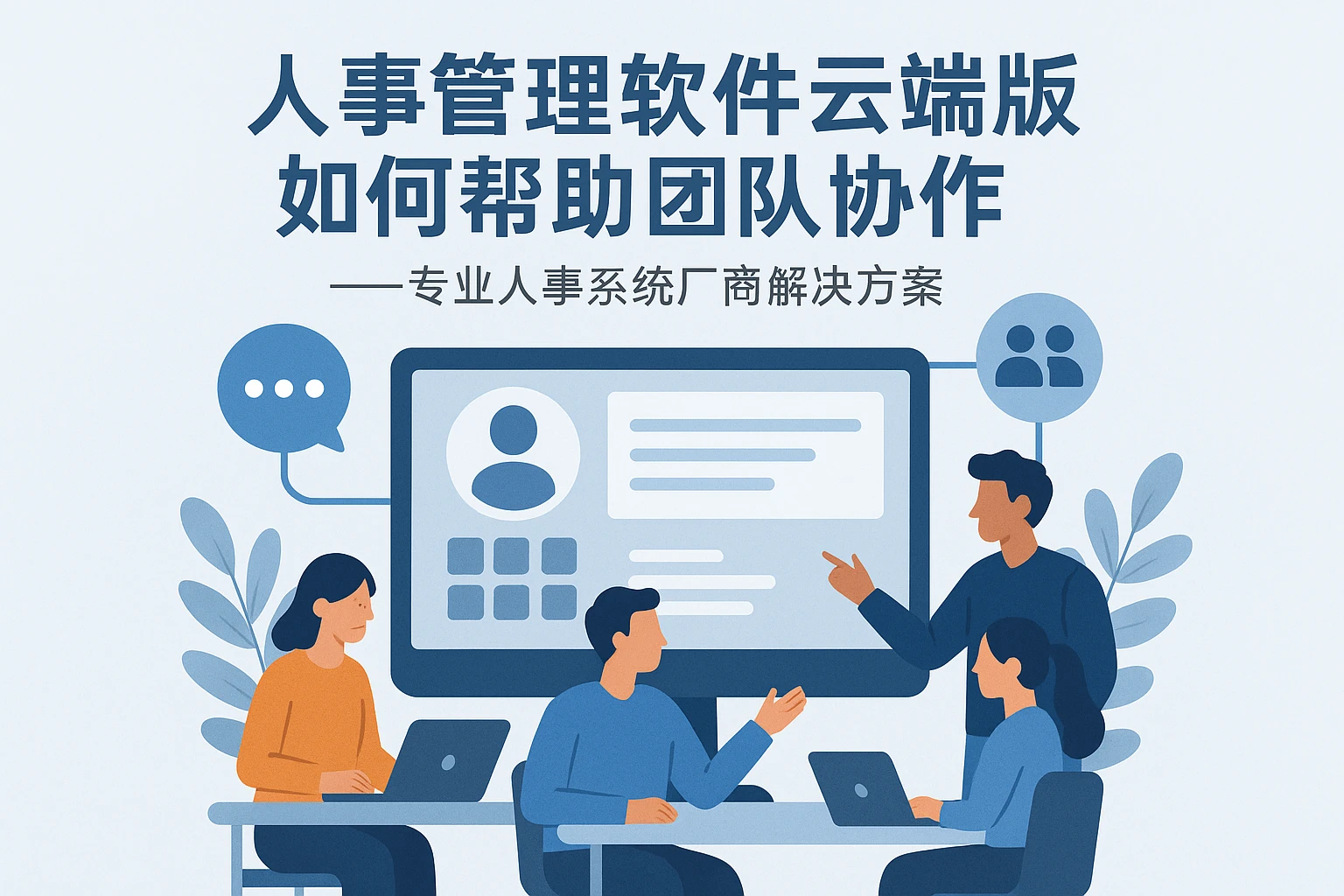 人事管理软件云端版如何帮助团队协作——专业人事系统厂商解决方案