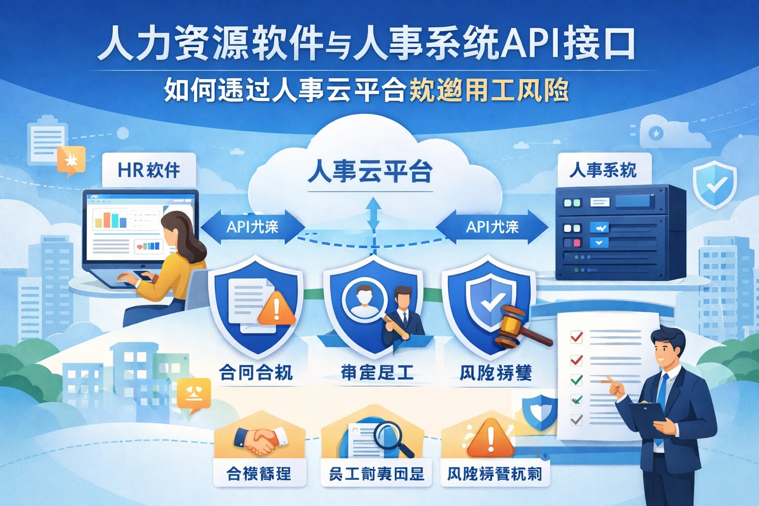 人力资源软件与人事系统API接口如何通过人事云平台规避用工风险
