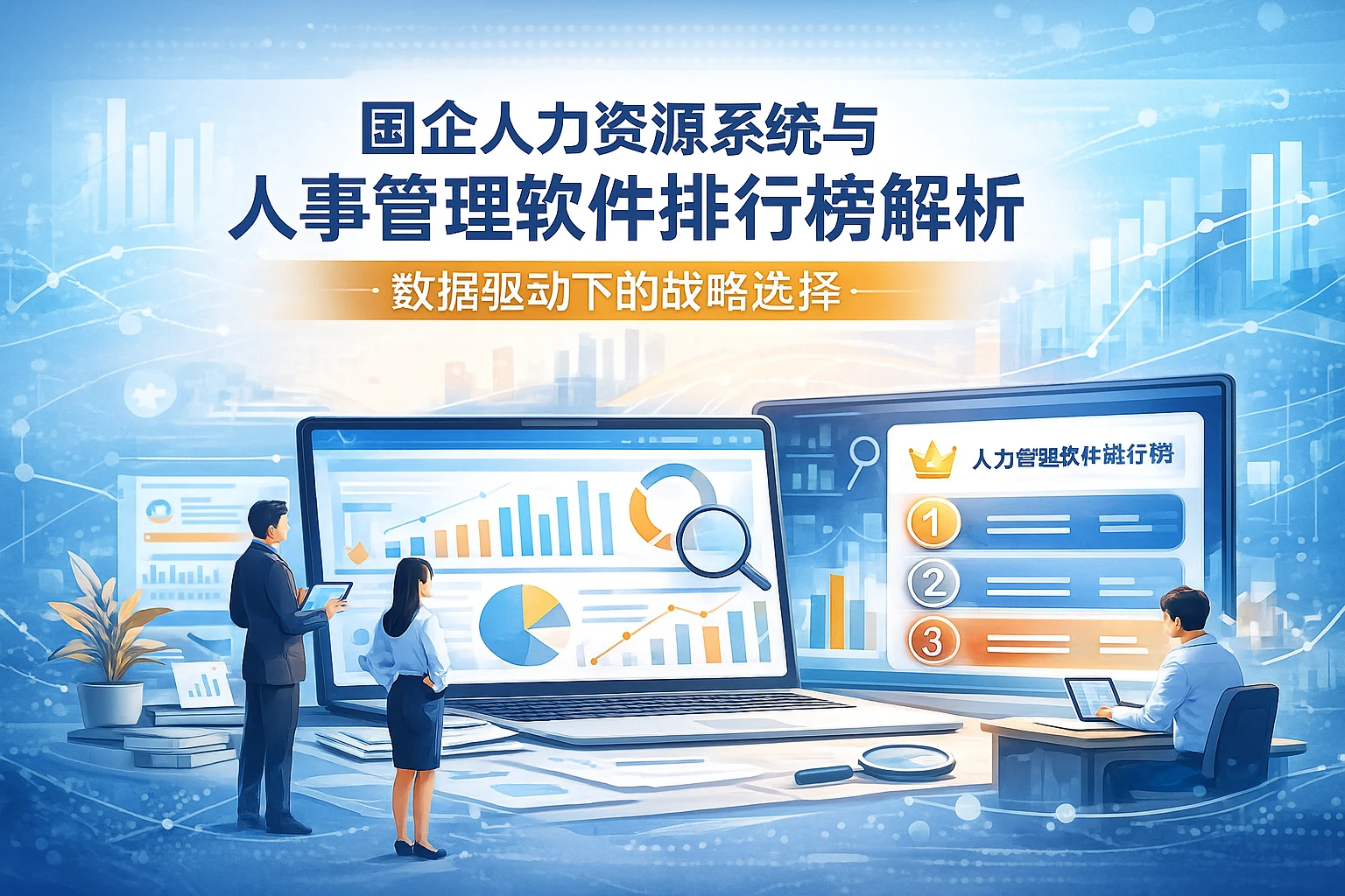 国企人力资源系统与人事管理软件排行榜解析：数据驱动下的战略选择