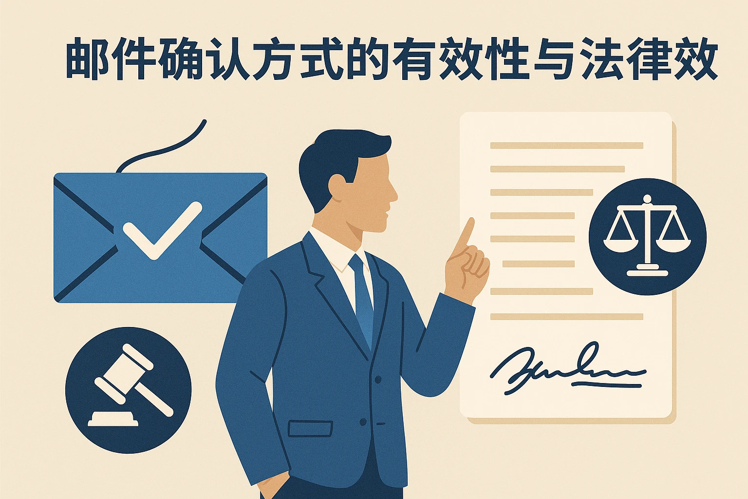 邮件确认方式的有效性与法律效力