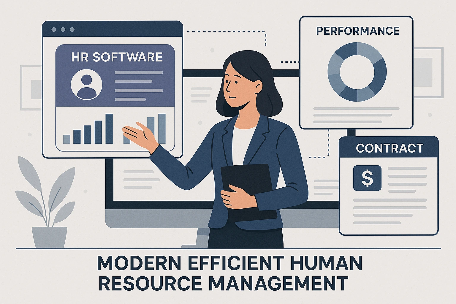 现代企业高效人事管理：集成软件、绩效与合同系统的全面解决方案