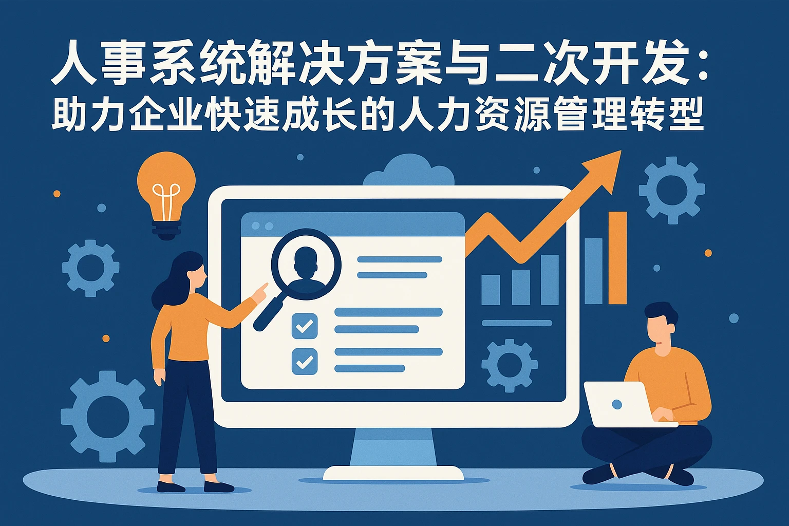 人事系统解决方案与二次开发:助力企业快速成长的人力资源管理转型