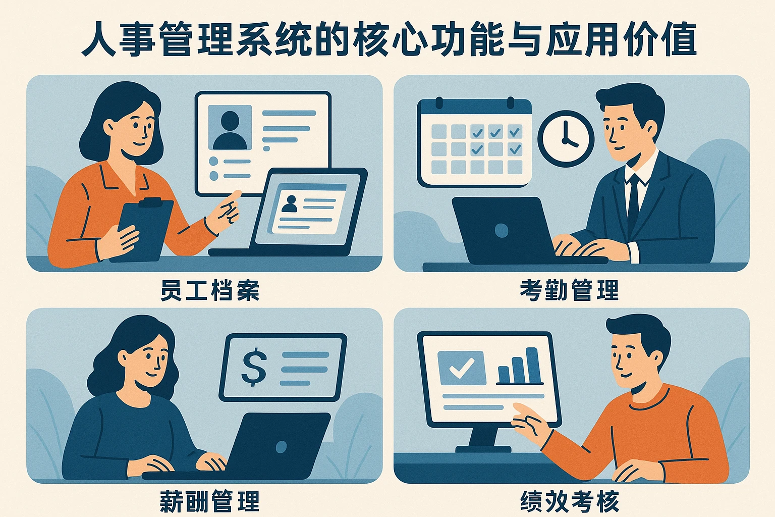 人事管理系统的核心功能与应用价值