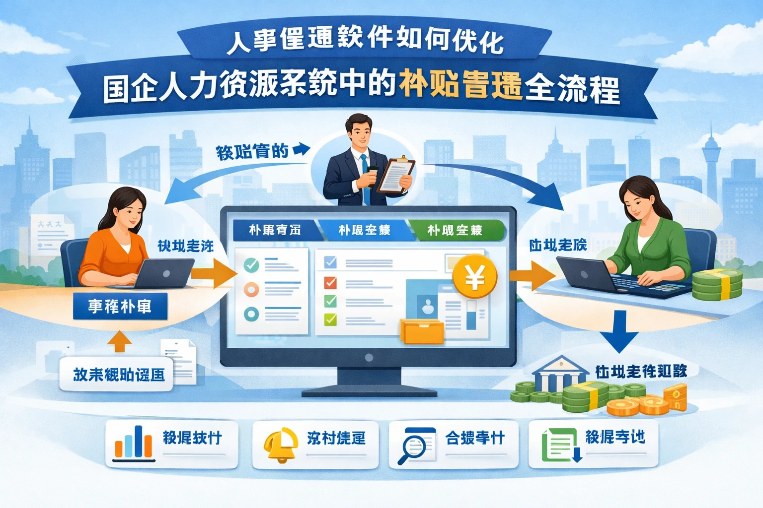 人事管理软件如何优化国企人力资源系统中的补贴管理全流程