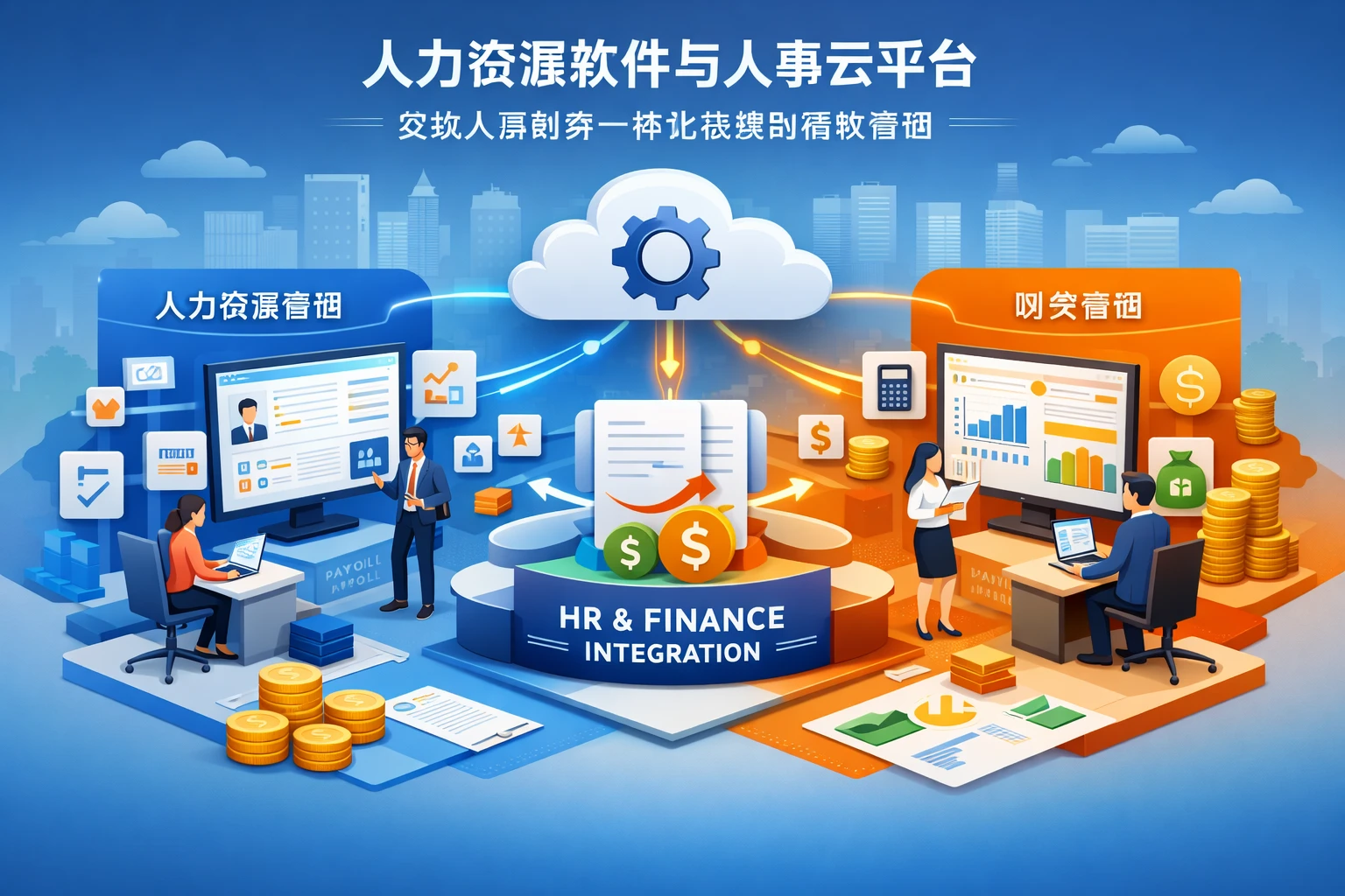 人力资源软件与人事云平台如何实现人事财务一体化系统的高效管理