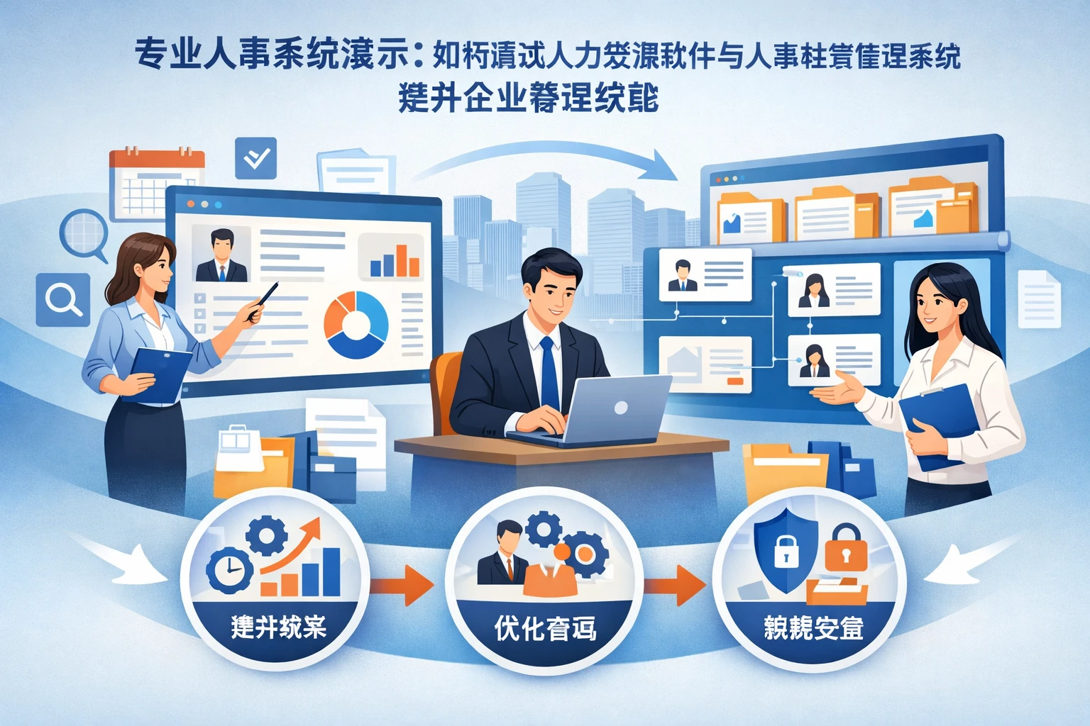 专业人事系统演示:如何通过人力资源软件与人事档案管理系统提升企业管理效能