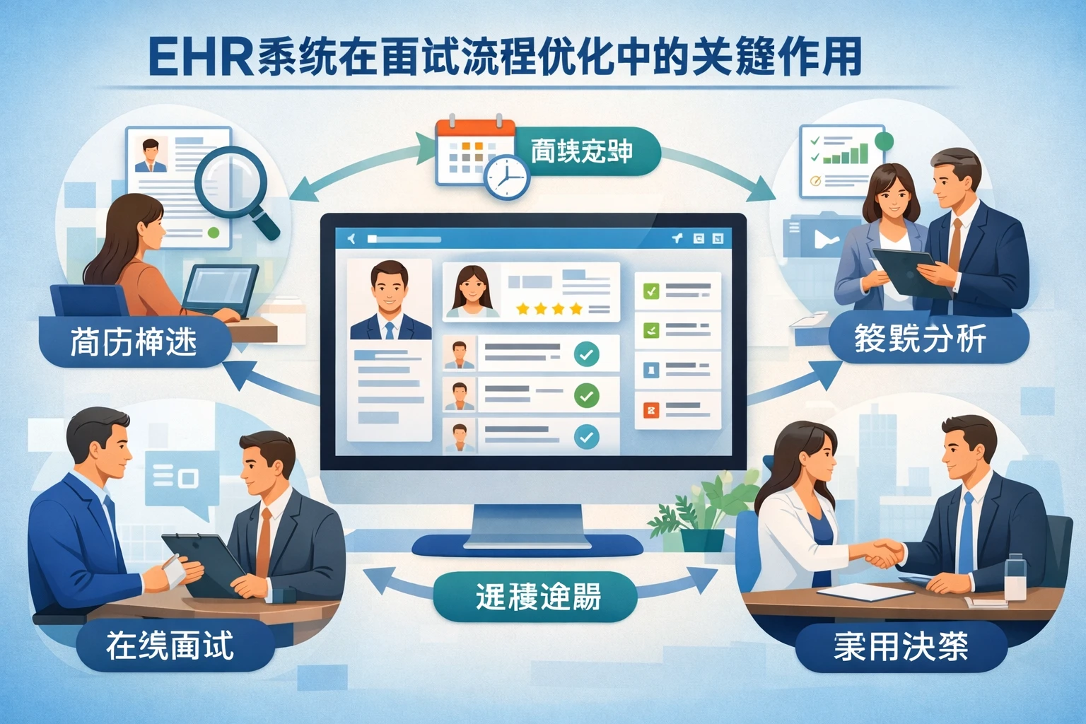 ehr系统在面试流程优化中的关键作用