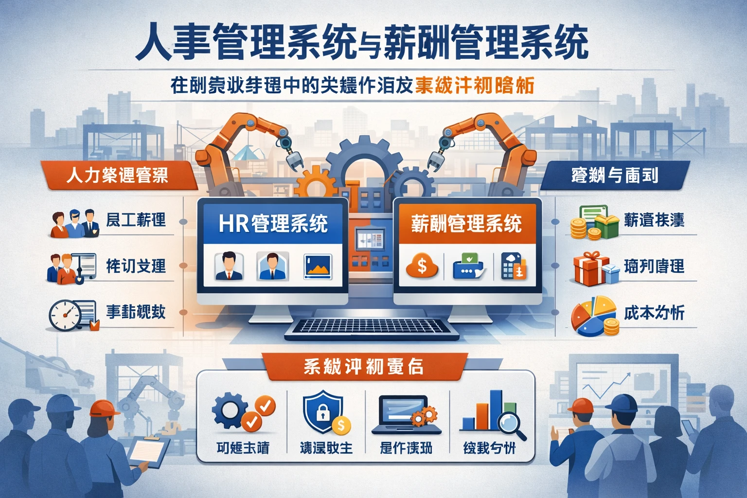 人事管理系统与薪酬管理系统在制造业转型中的关键作用及系统评测指南