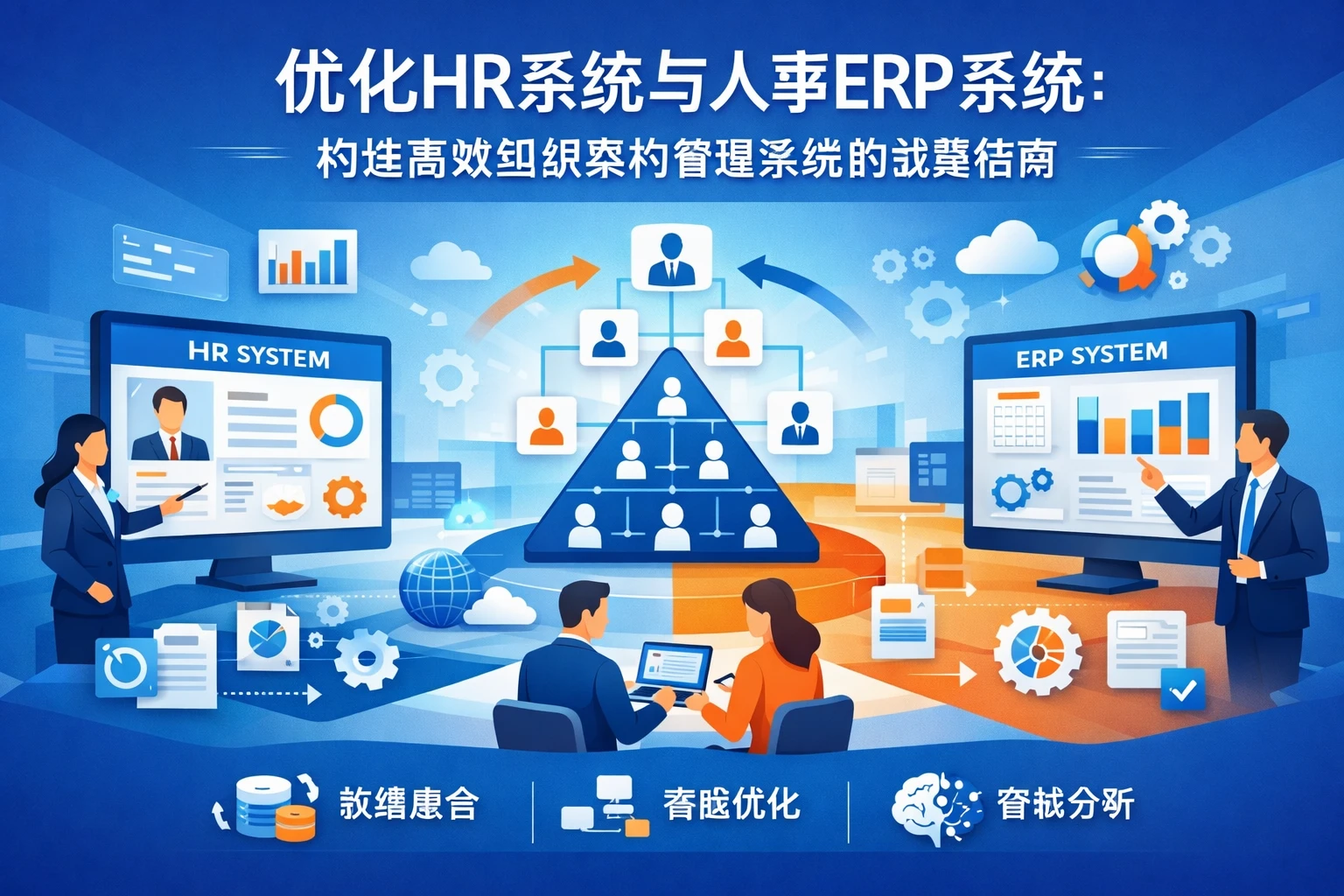 优化HR系统与人事ERP系统:构建高效组织架构管理系统的战略指南
