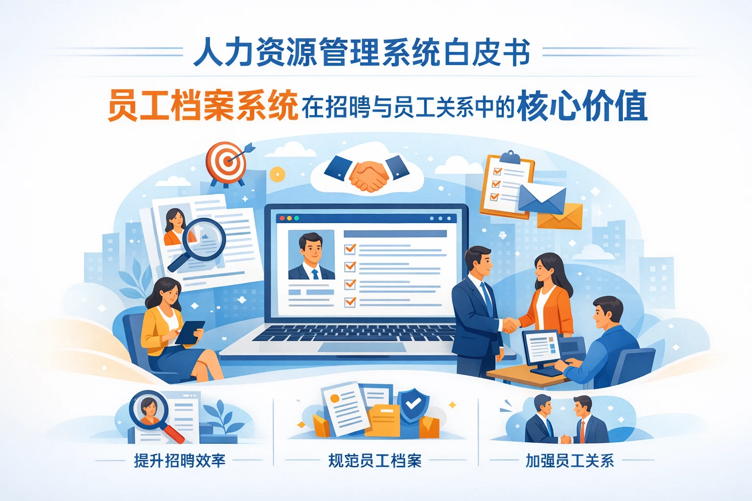 人力资源管理系统白皮书：员工档案系统在招聘与员工关系中的核心价值