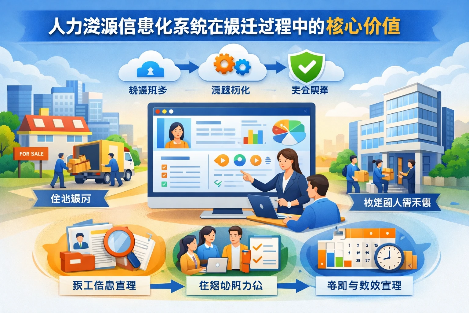 人力资源信息化系统在搬迁过程中的核心价值