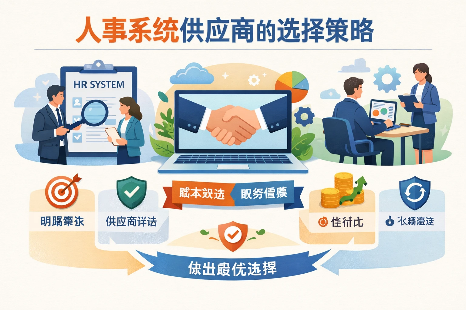 人事系统供应商的选择策略