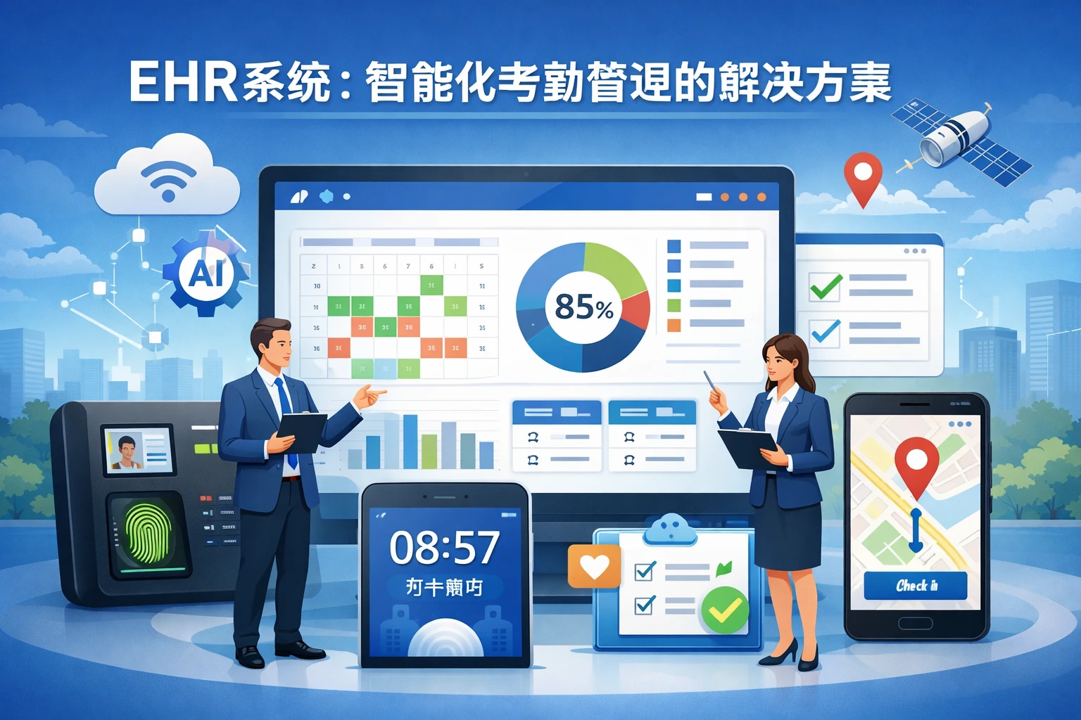 EHR系统：智能化考勤管理的解决方案