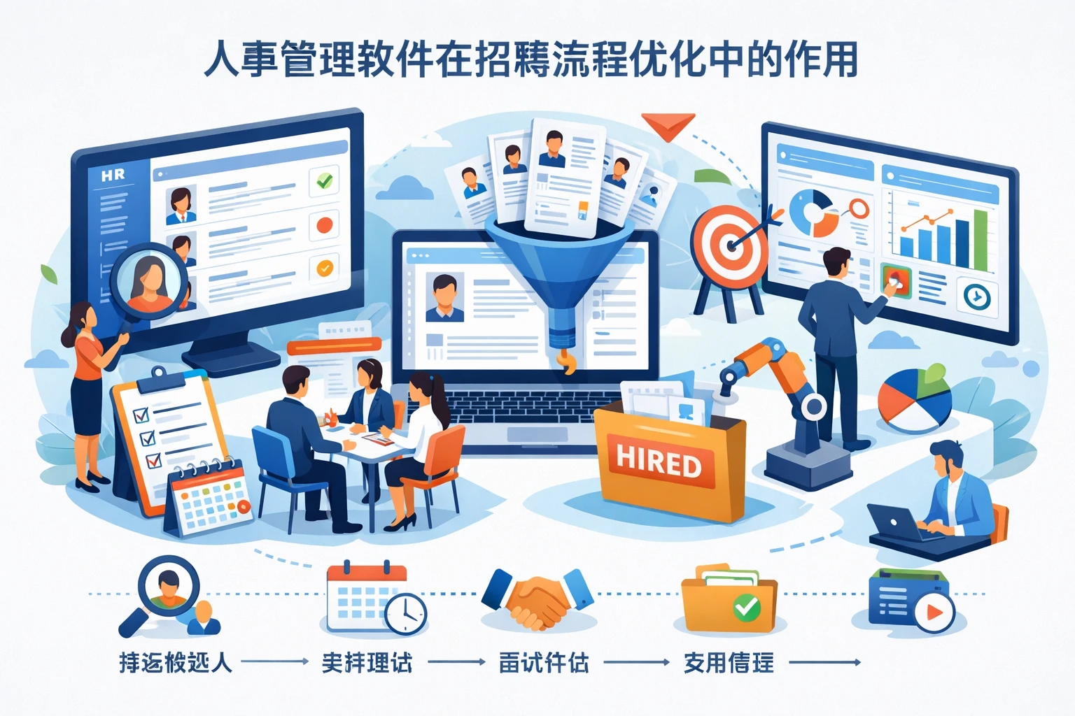 人事管理软件在招聘流程优化中的作用