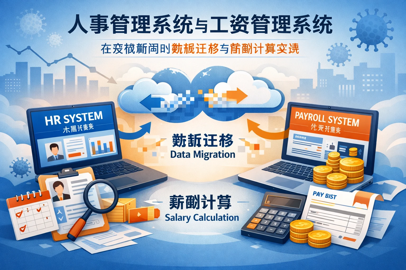 人事管理系统与工资管理系统在疫情期间的数据迁移与薪酬计算实践