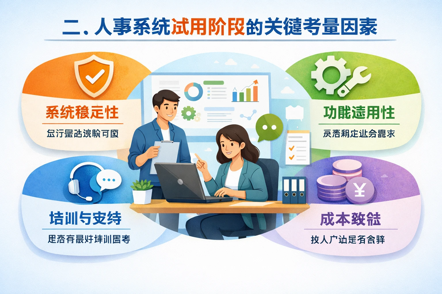 二、人事系统试用阶段的关键考量因素