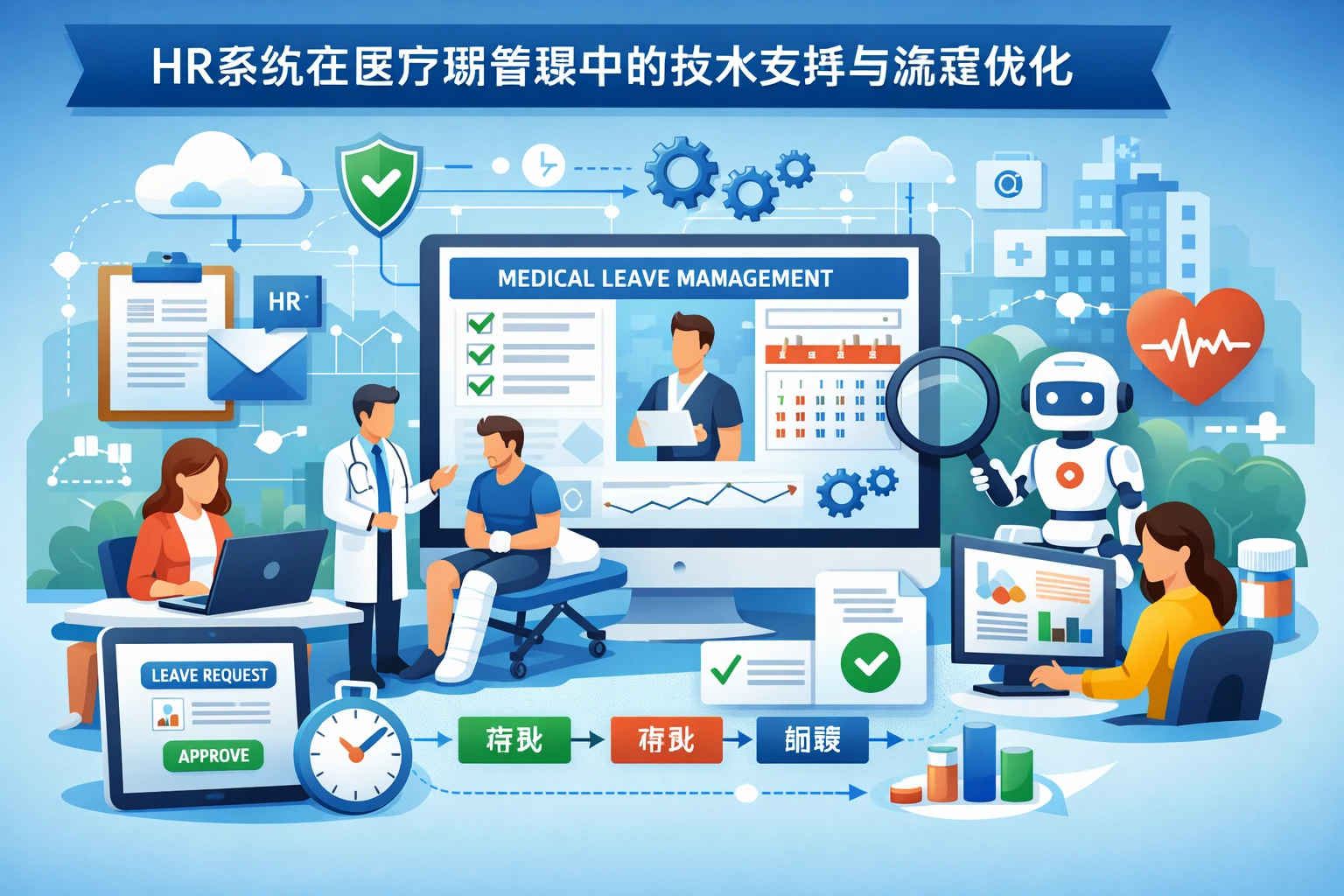 HR系统在医疗期管理中的技术支持与流程优化