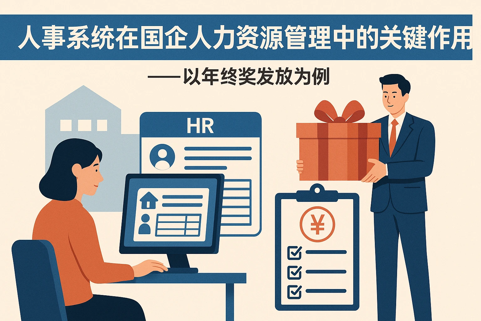 人事系统在国企人力资源管理中的关键作用——以年终奖发放为例