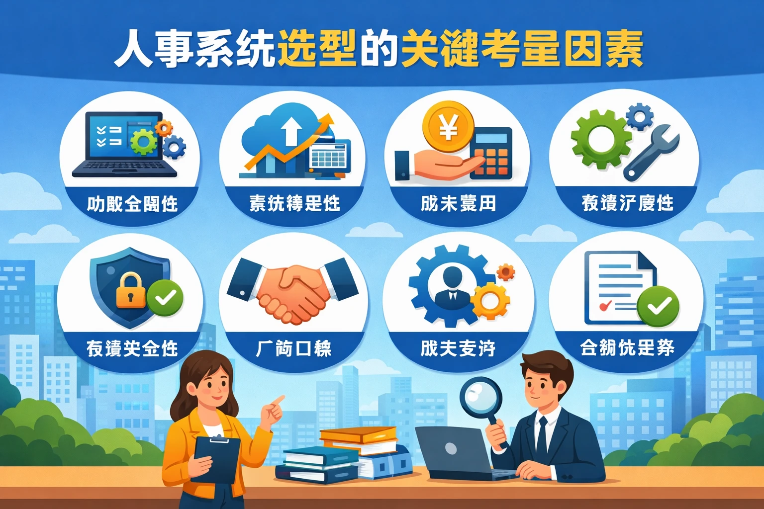 人事系统选型的关键考量因素