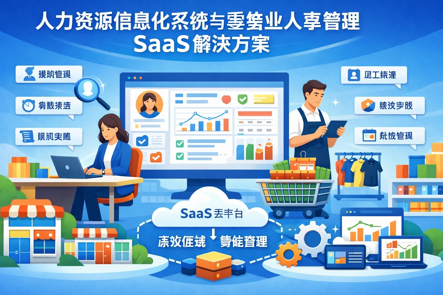 人力资源信息化系统与零售业人事管理SaaS解决方案