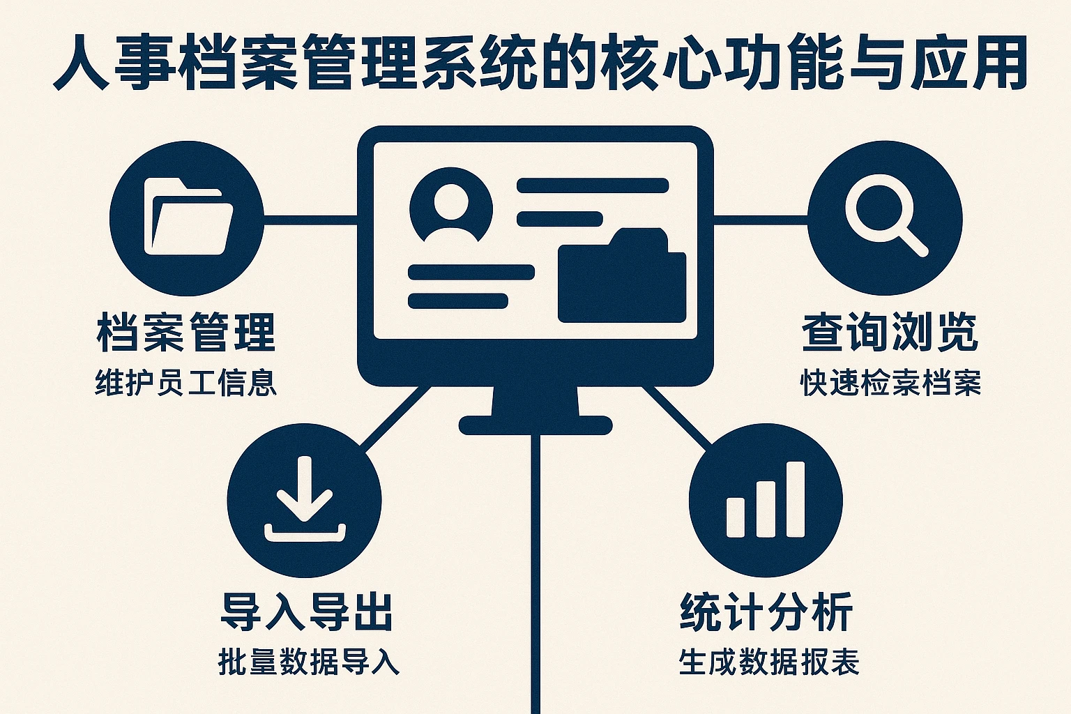 人事档案管理系统的核心功能与应用
