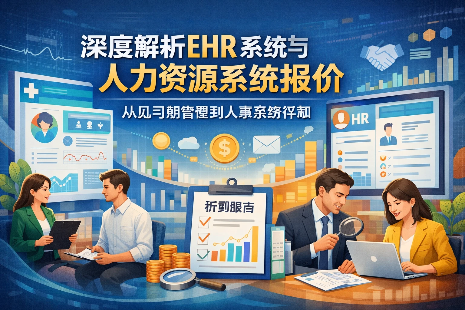 深度解析EHR系统与人力资源系统报价：从见习期管理到人事系统评测