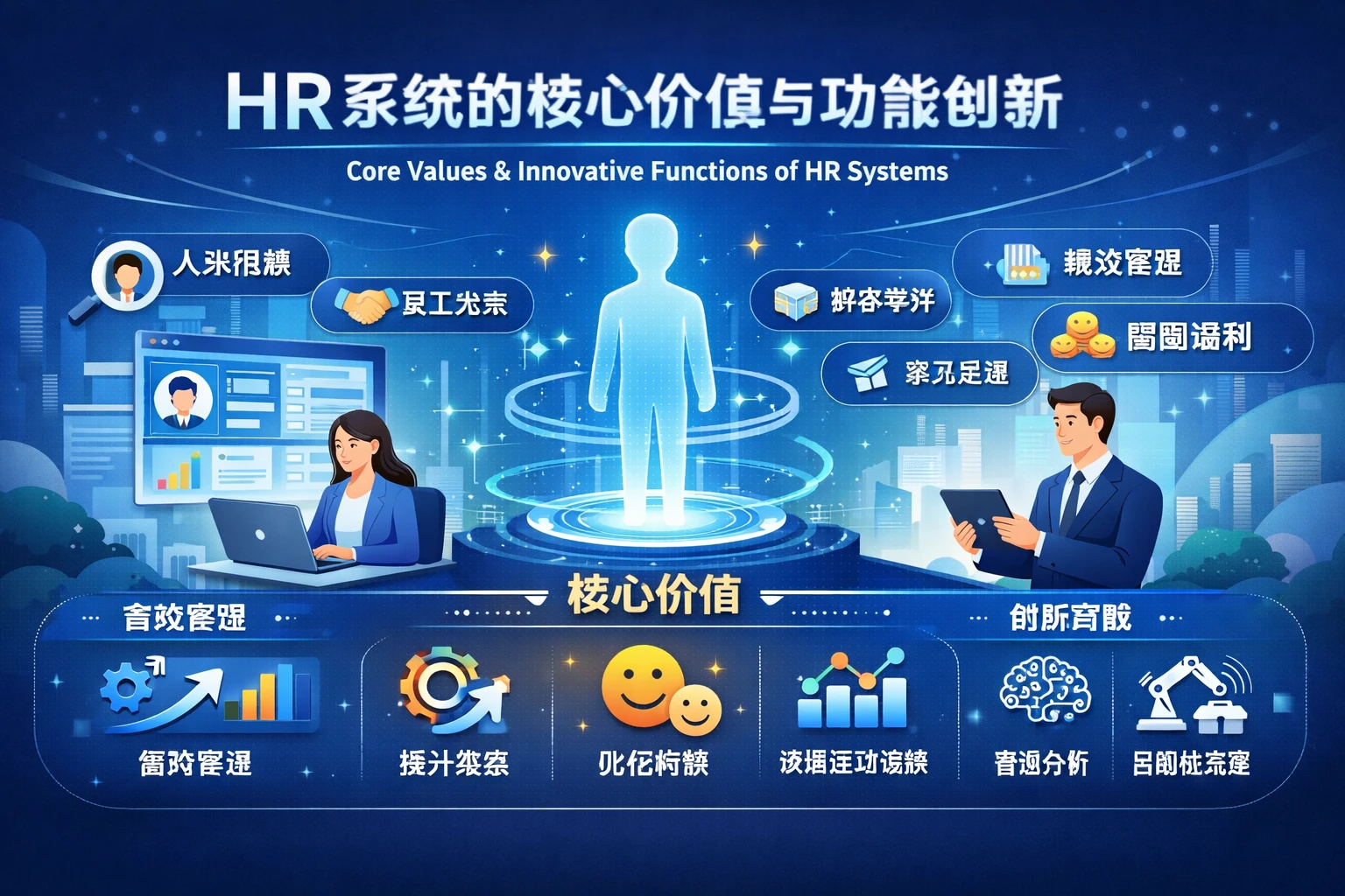 HR系统的核心价值与功能创新