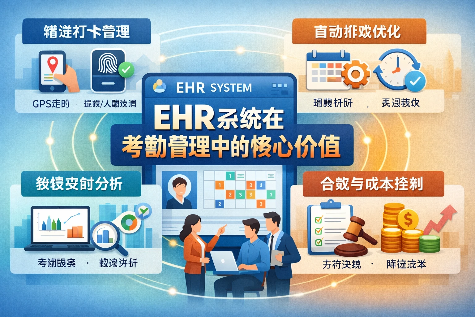 EHR系统在考勤管理中的核心价值