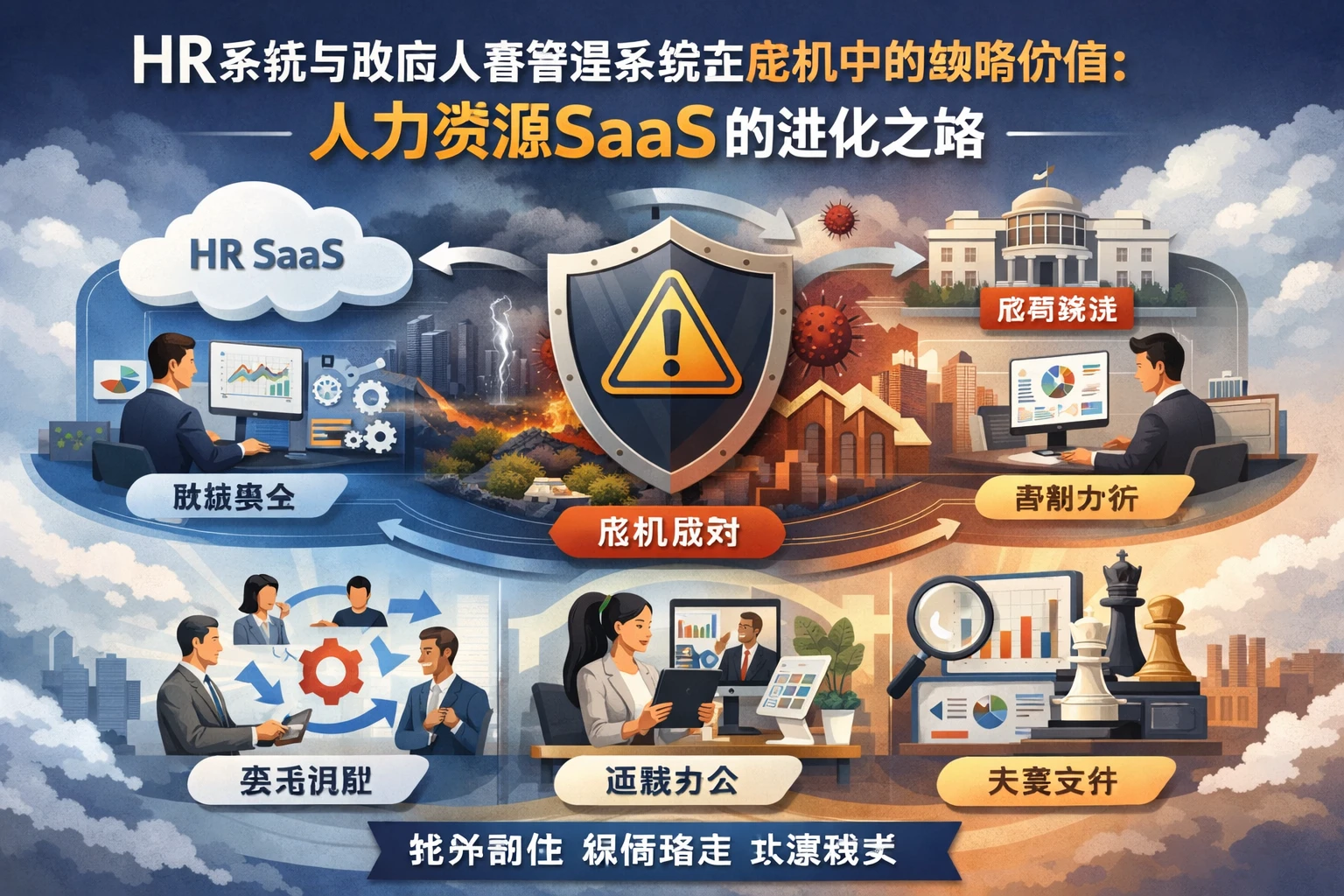 HR系统与政府人事管理系统在危机中的战略价值：人力资源SaaS的进化之路