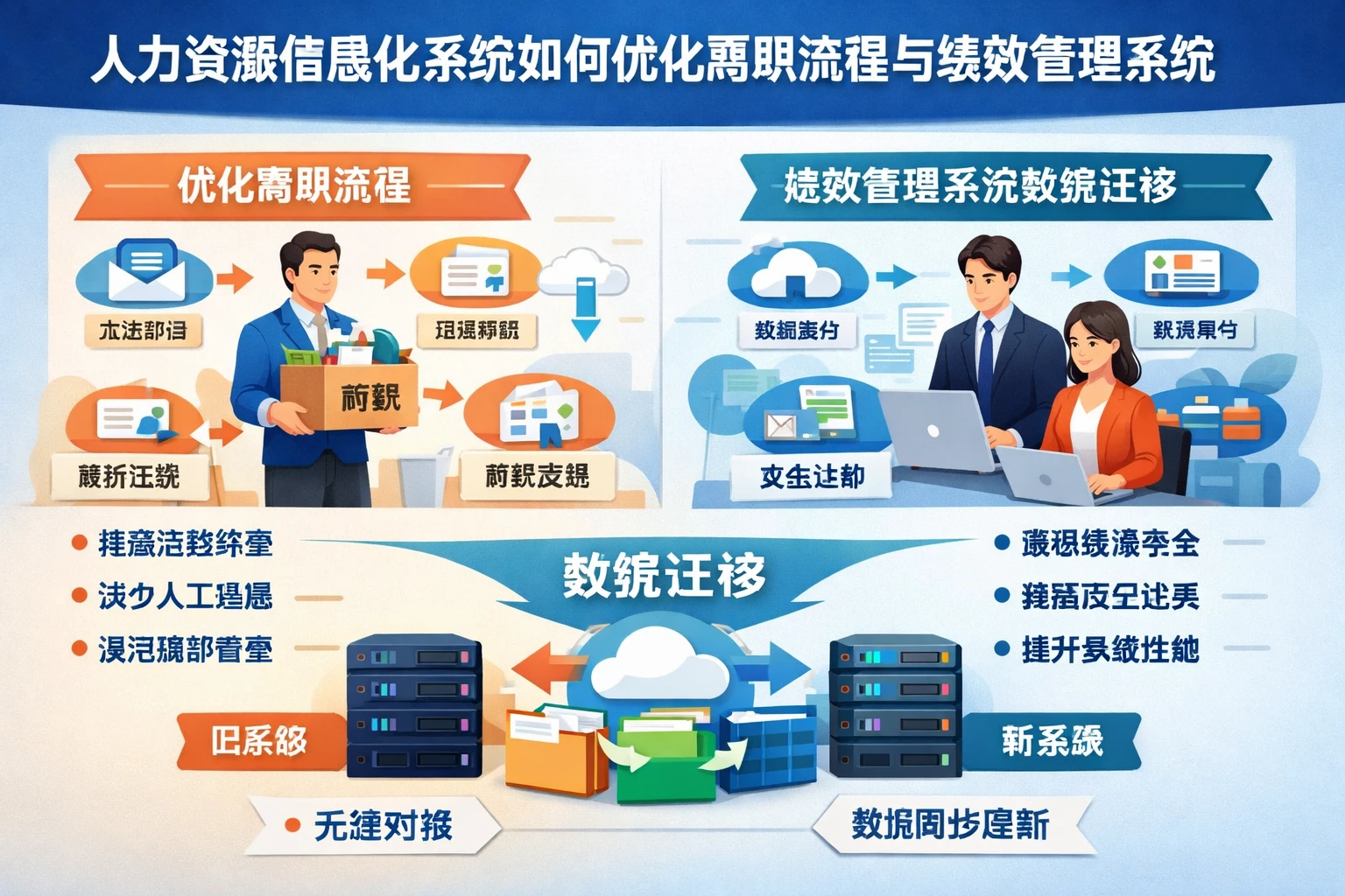 人力资源信息化系统如何优化离职流程与绩效管理系统数据迁移