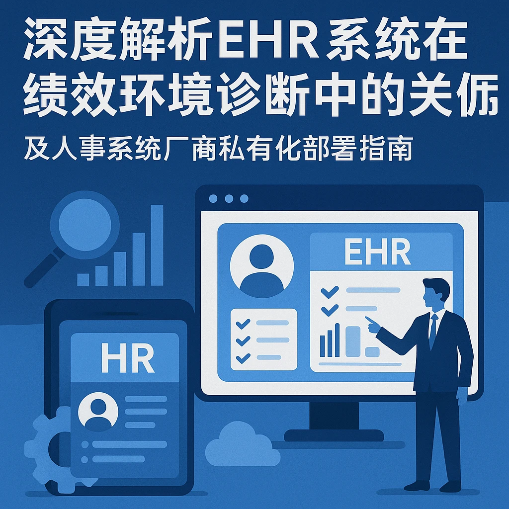 深度解析EHR系统在绩效环境诊断中的关键作用及人事系统厂商私有化部署指南