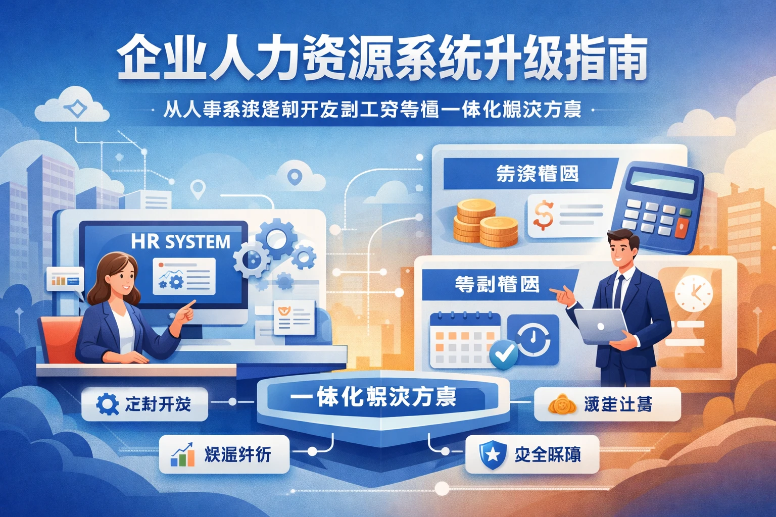 企业人力资源系统升级指南:从人事系统定制开发到工资考勤一体化解决方案