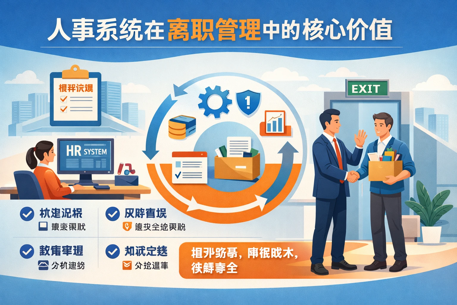 人事系统在离职管理中的核心价值