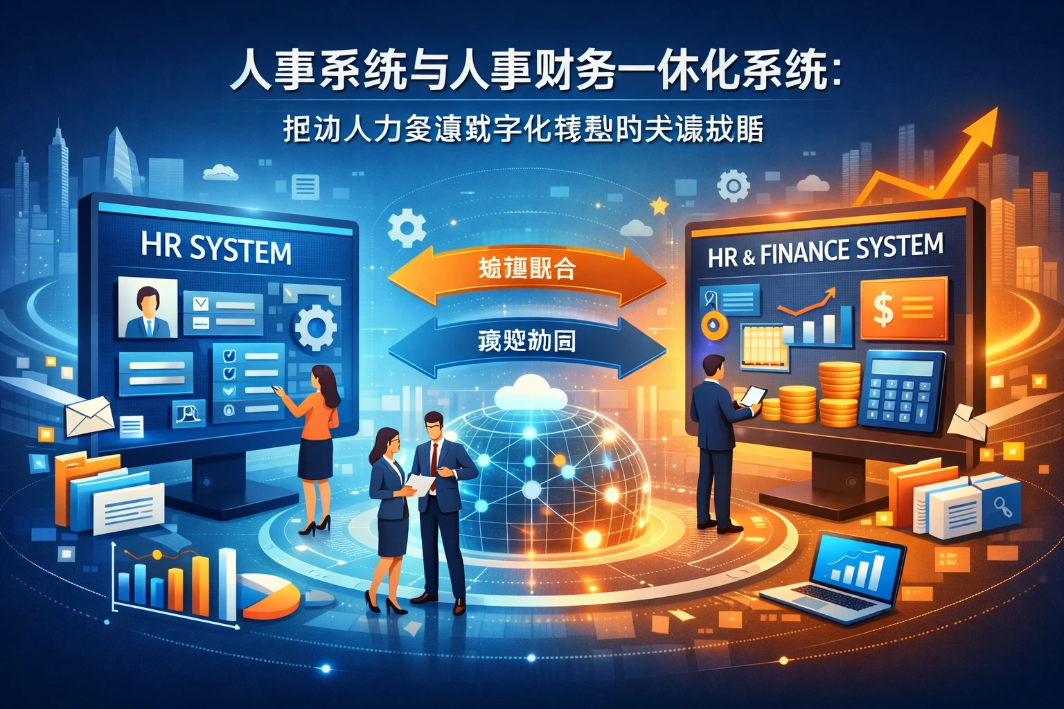人事系统与人事财务一体化系统:推动人力资源数字化转型的关键战略