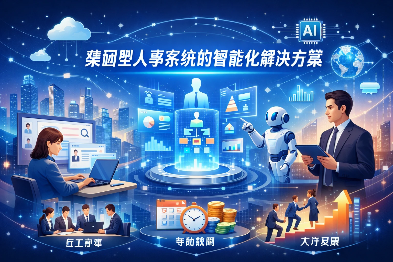 集团型人事系统的智能化解决方案