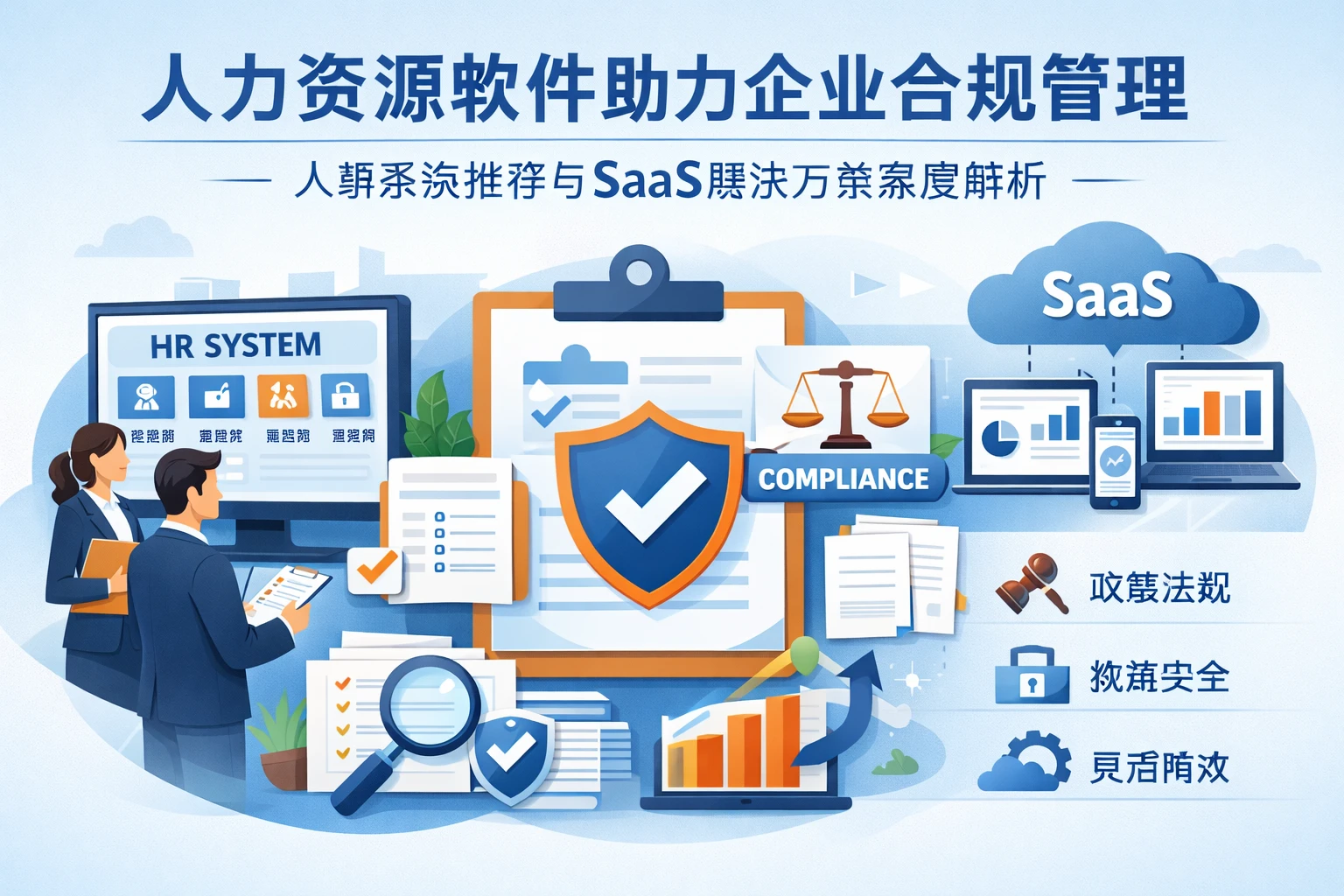 人力资源软件助力企业合规管理：人事系统推荐与SaaS解决方案深度解析