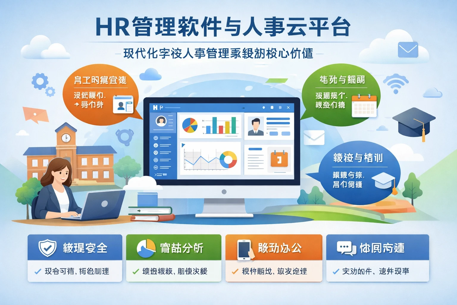HR管理软件与人事云平台:现代化学校人事管理系统的核心价值