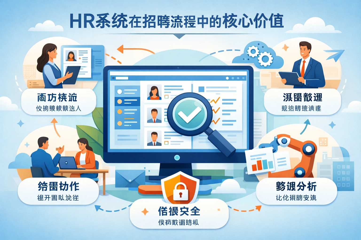 HR系统在招聘流程中的核心价值