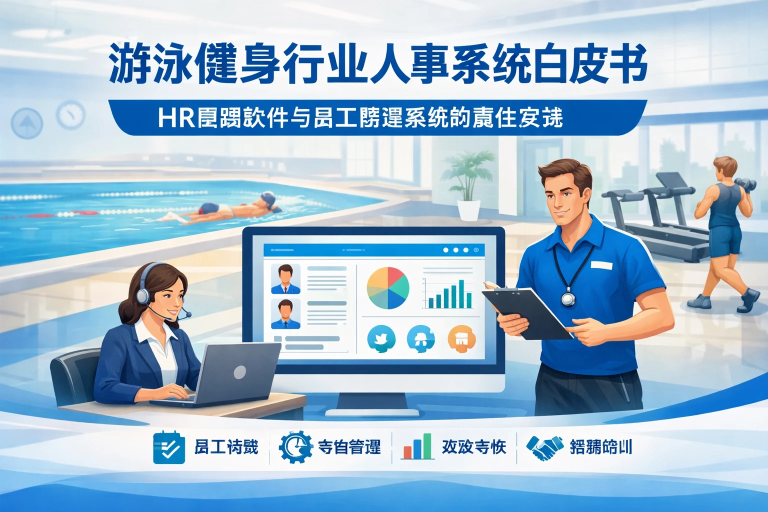 游泳健身行业人事系统白皮书：HR管理软件与员工管理系统的最佳实践