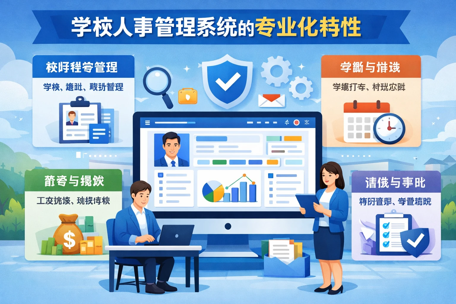 学校人事管理系统的专业化特性